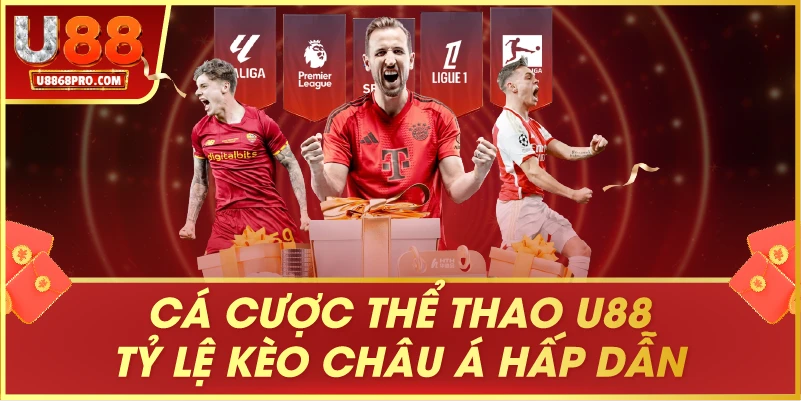 Cá cược thể thao U88 tỷ lệ kèo châu Á hấp dẫn