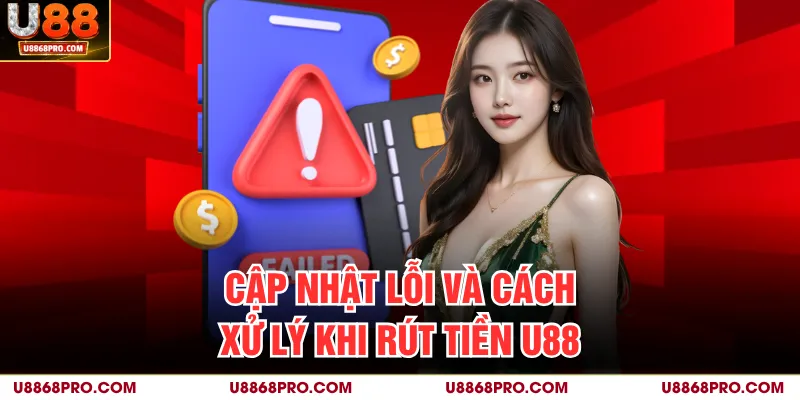 Cập nhật lỗi và cách xử lý khi rút tiền U88