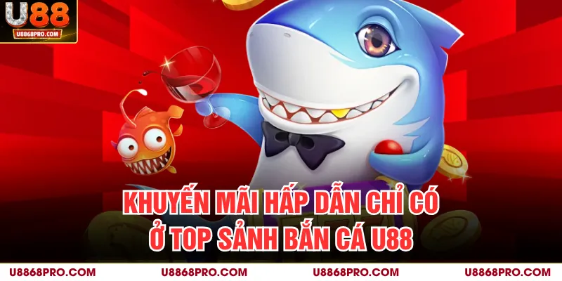 Khuyến mãi hấp dẫn chỉ có ở top sảnh bắn cá U88