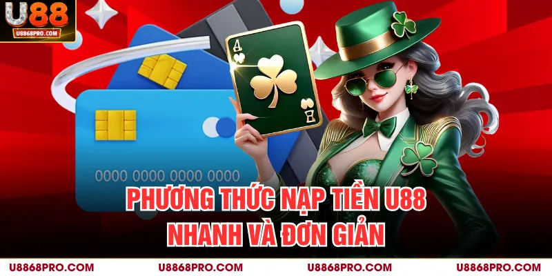 Phương thức nạp tiền U88 nhanh và đơn giản